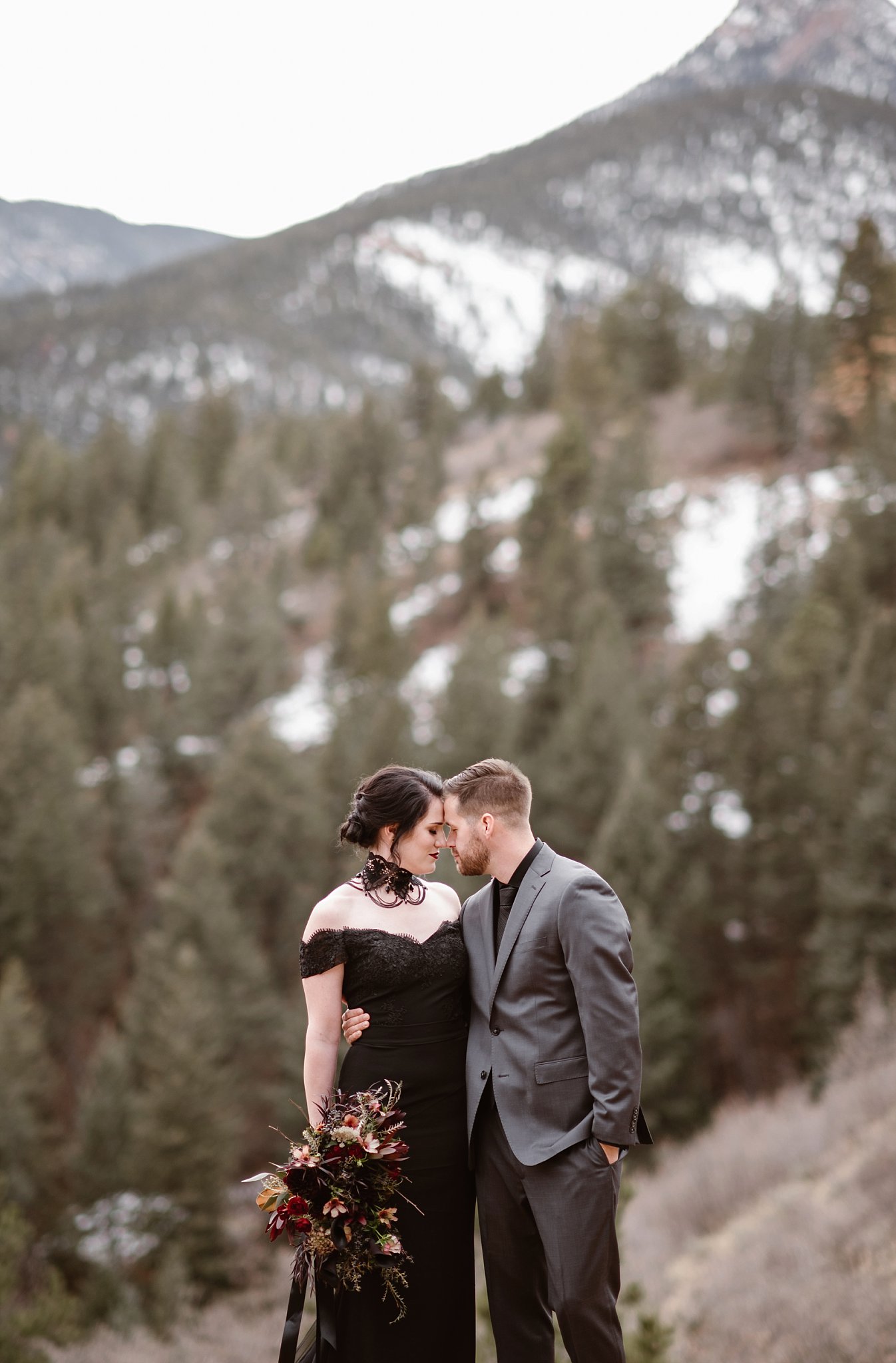 Denver Wedding Photographer, Dark Wedding