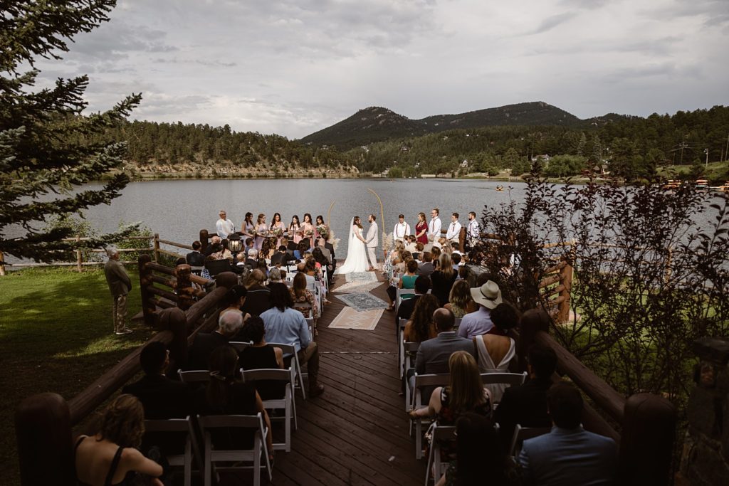Evergreen Lakehouse Wedding
