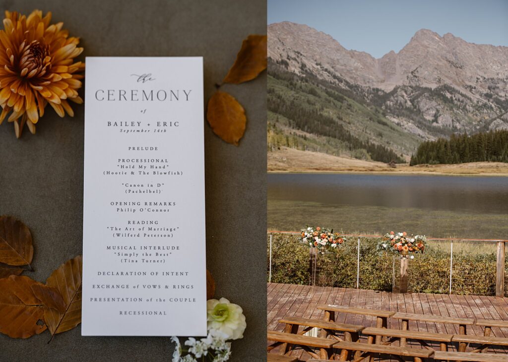 Piney River Ranch Colorado Wedding